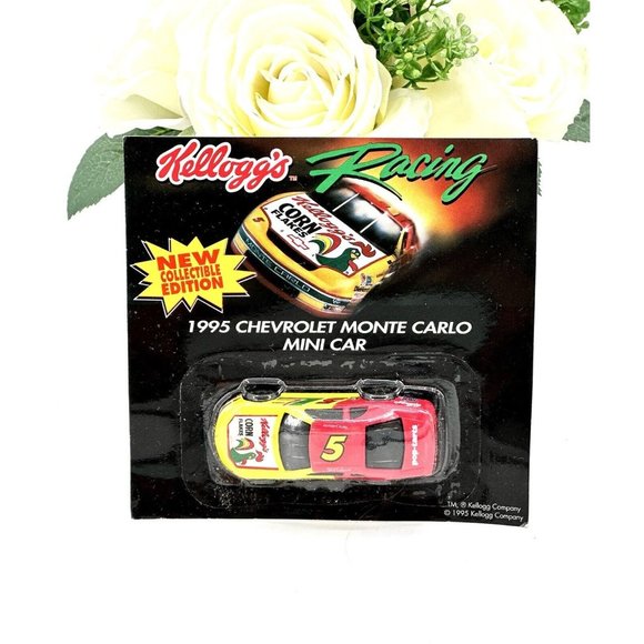 1995 Kelloggs Racing Terry Labonte 1/64 Diecast Chevrolet Monte Carlo Mini Car - Picture 1 of 5